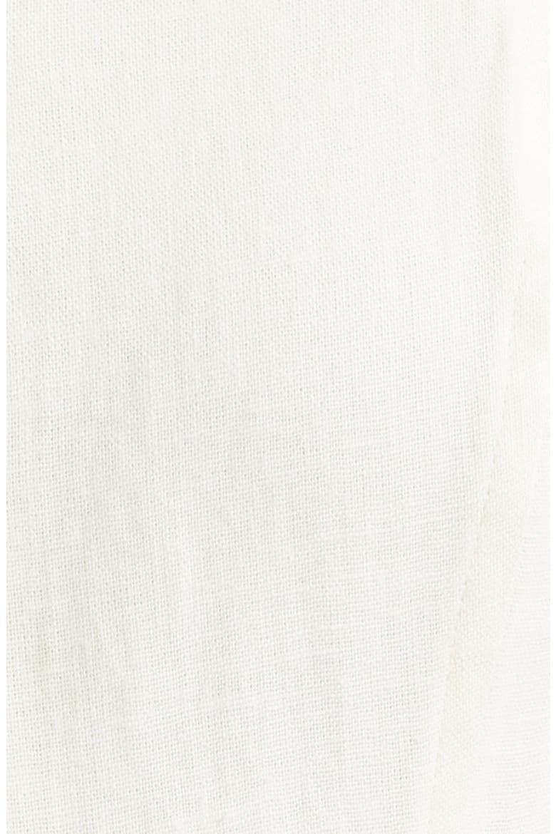 Sleeveless Linen Blend Midi Dress, Alternate, color, WHITE DOVE