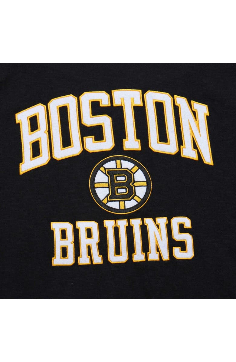 Mitchell & Ness Men's Mitchell & Ness Black Boston Bruins Legendary Slub T-Shirt, Alternate, color, Black