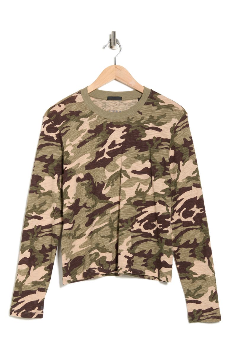 ATM Anthony Thomas Melillo Slub Jersey Long Sleeve Tee, Alternate, color, Camo