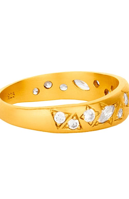 Birthdate Co. The April Birthstone Ring In Gold
