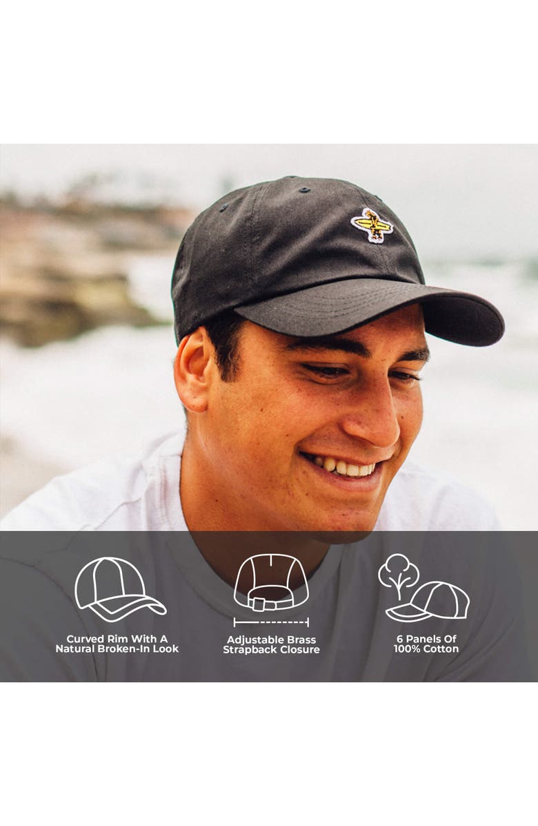 Everyday California Dad Hat Baseball Cap, Alternate, color, Black