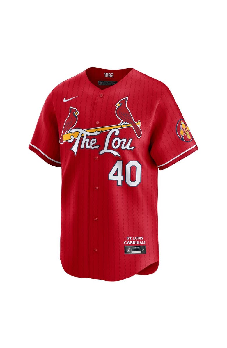 Nike Men's Nike Willson Contreras Red St. Louis Cardinals City Connect Limited Jersey, Alternate, color, Red