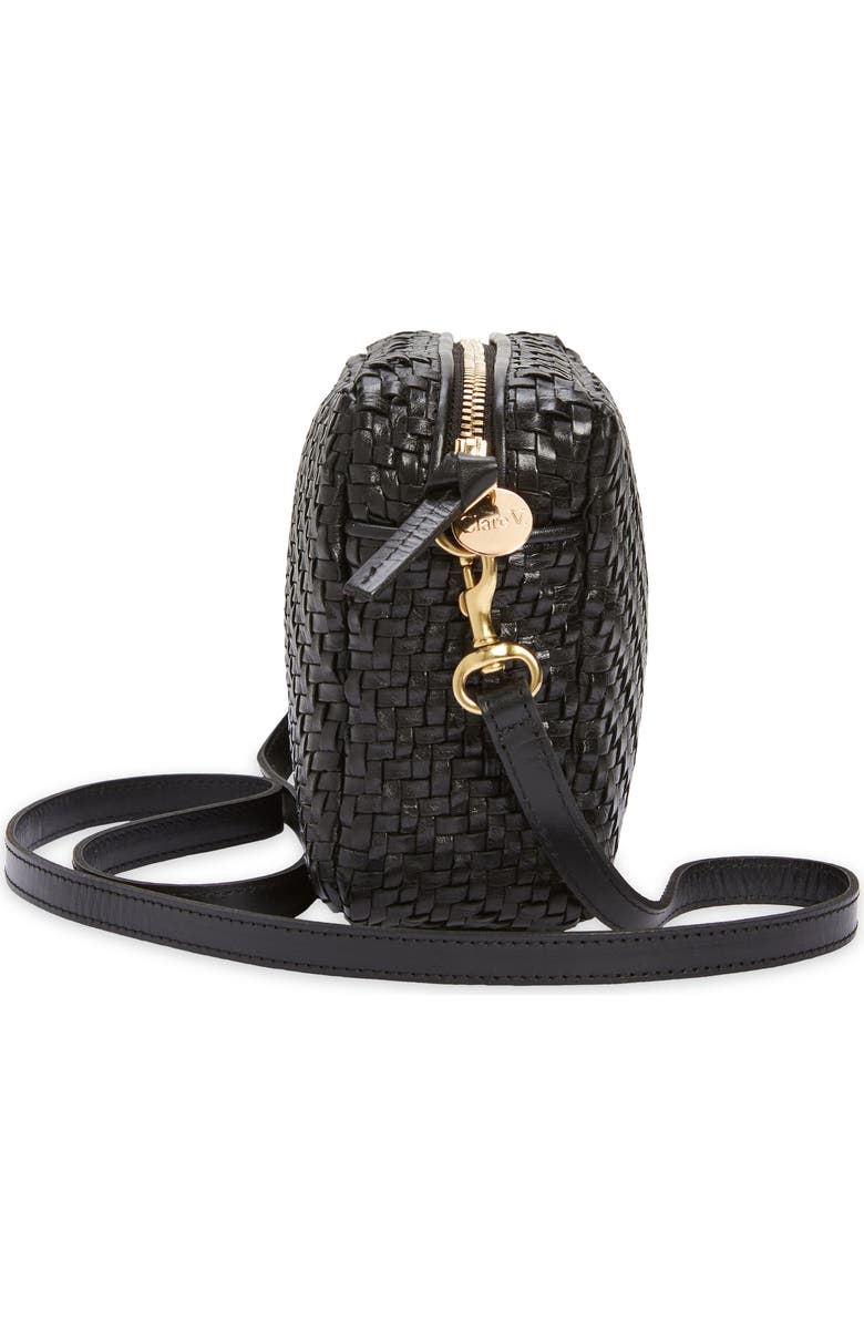 Clare V. Midi Sac Woven Crossbody Bag, Alternate, color,
