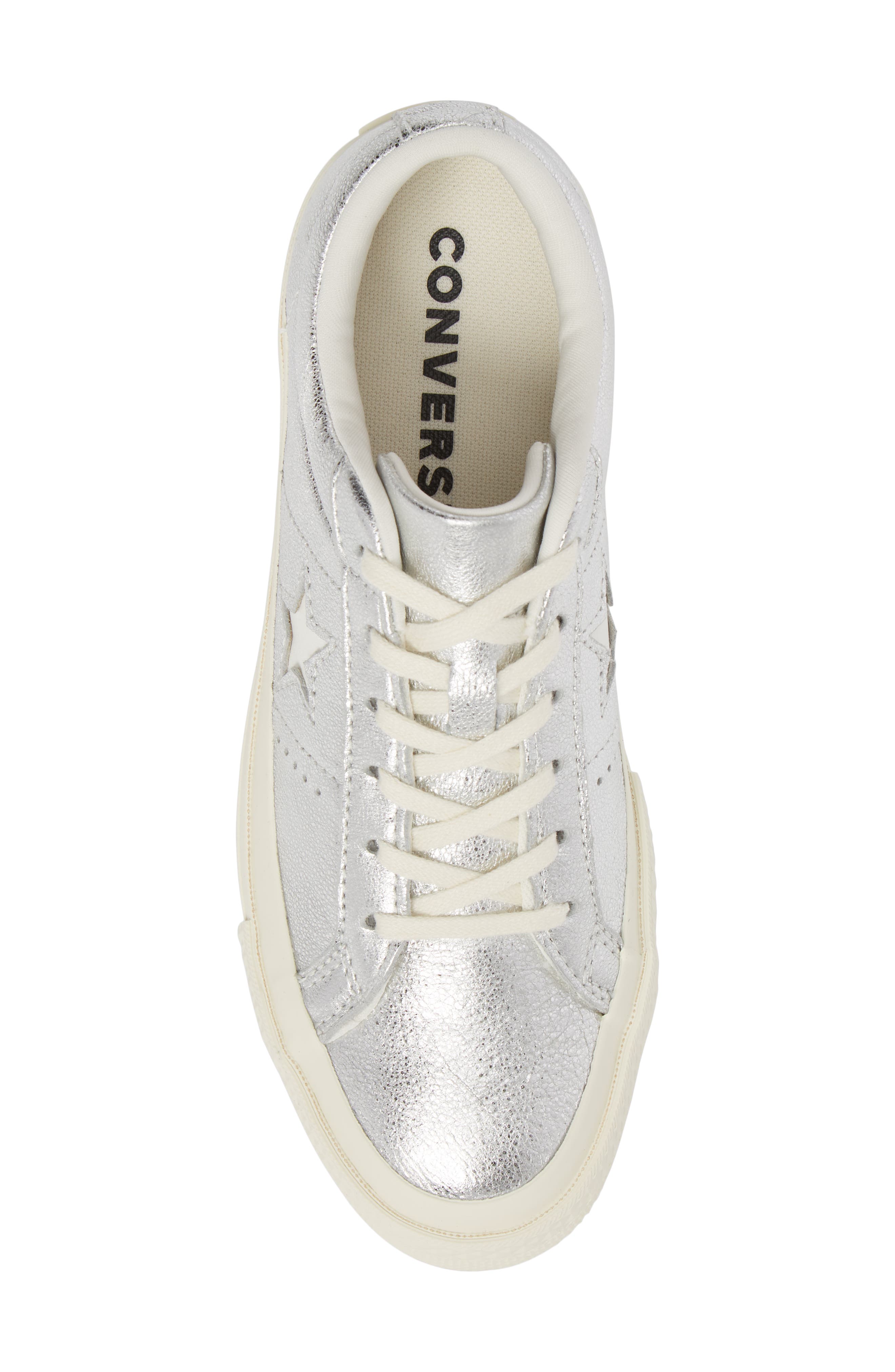 Converse One Star Heavy Metal Low Top Sneaker, Alternate, color, 