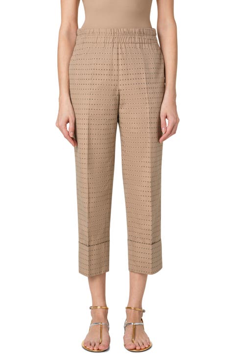 Farell Wide Cuff Crop Pants