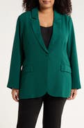 SUGARLIPS Chelsea One-Button Blazer