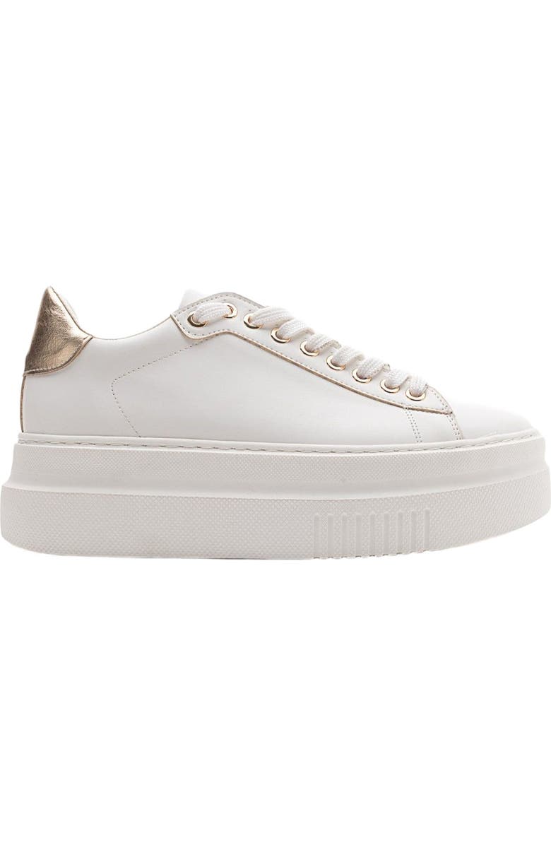 Prologue Shoes Violette Platform Sneakers, Main, color, White