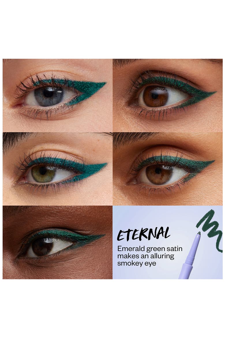 Soulgazer Intensifying Gel Eyeliner, Alternate, color, ETERNAL - EMERALD GREEN SATIN