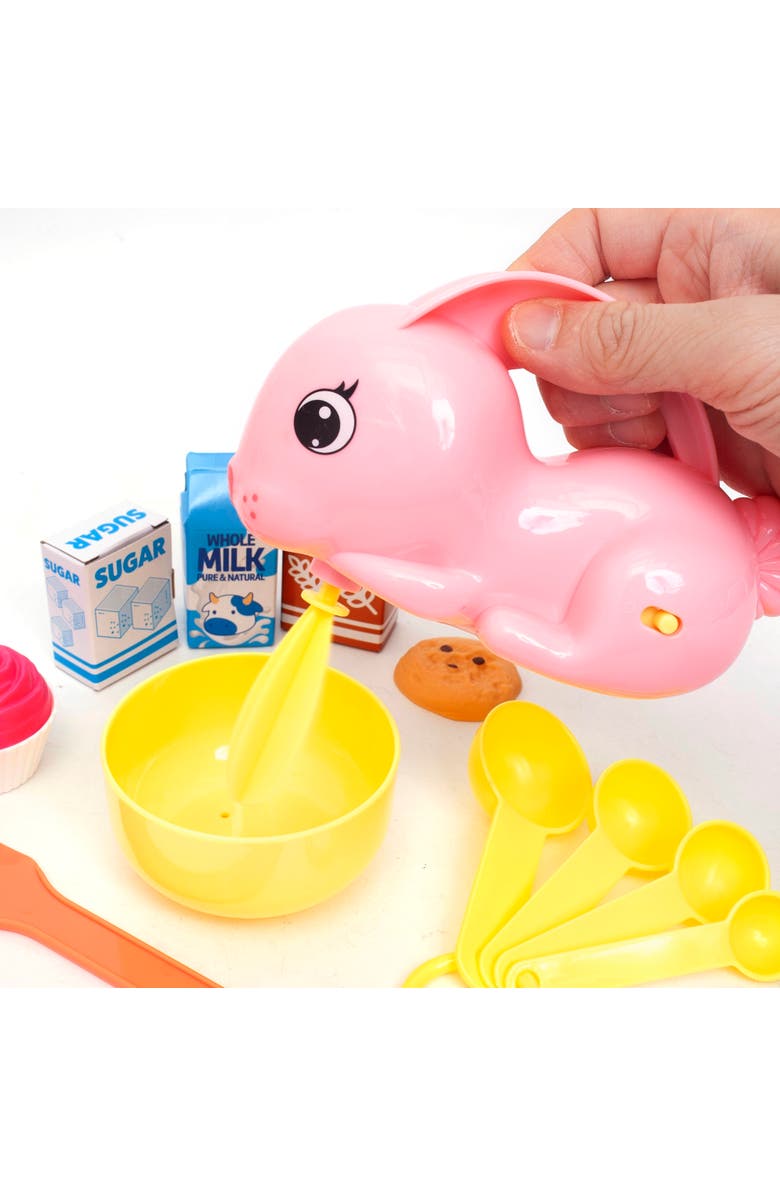 Zoo Troop Bunny Mixer Animal Themed Kitchen Playset, 14 Pieces, Alternate, color, Multicolored