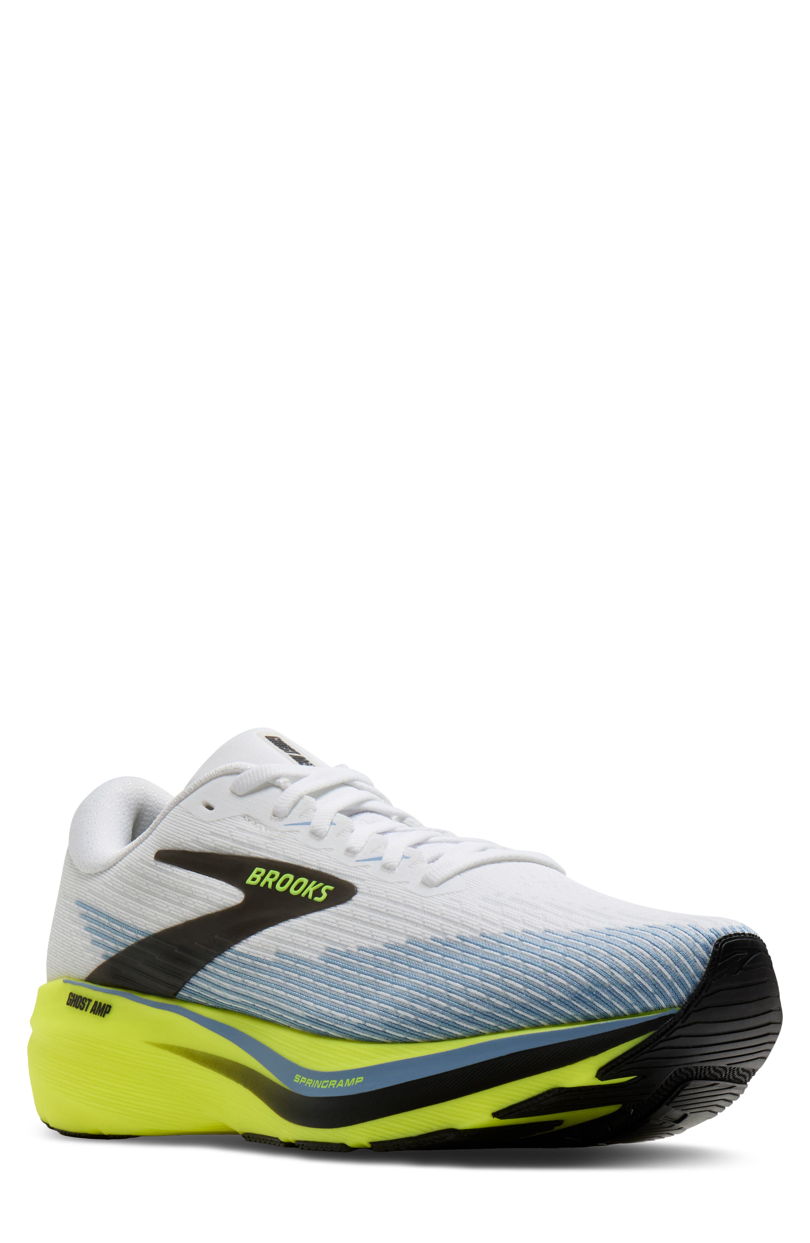 Ghost Amp Running Shoe, Main, color, WHITE/ BLUE/ NIGHTLIFE