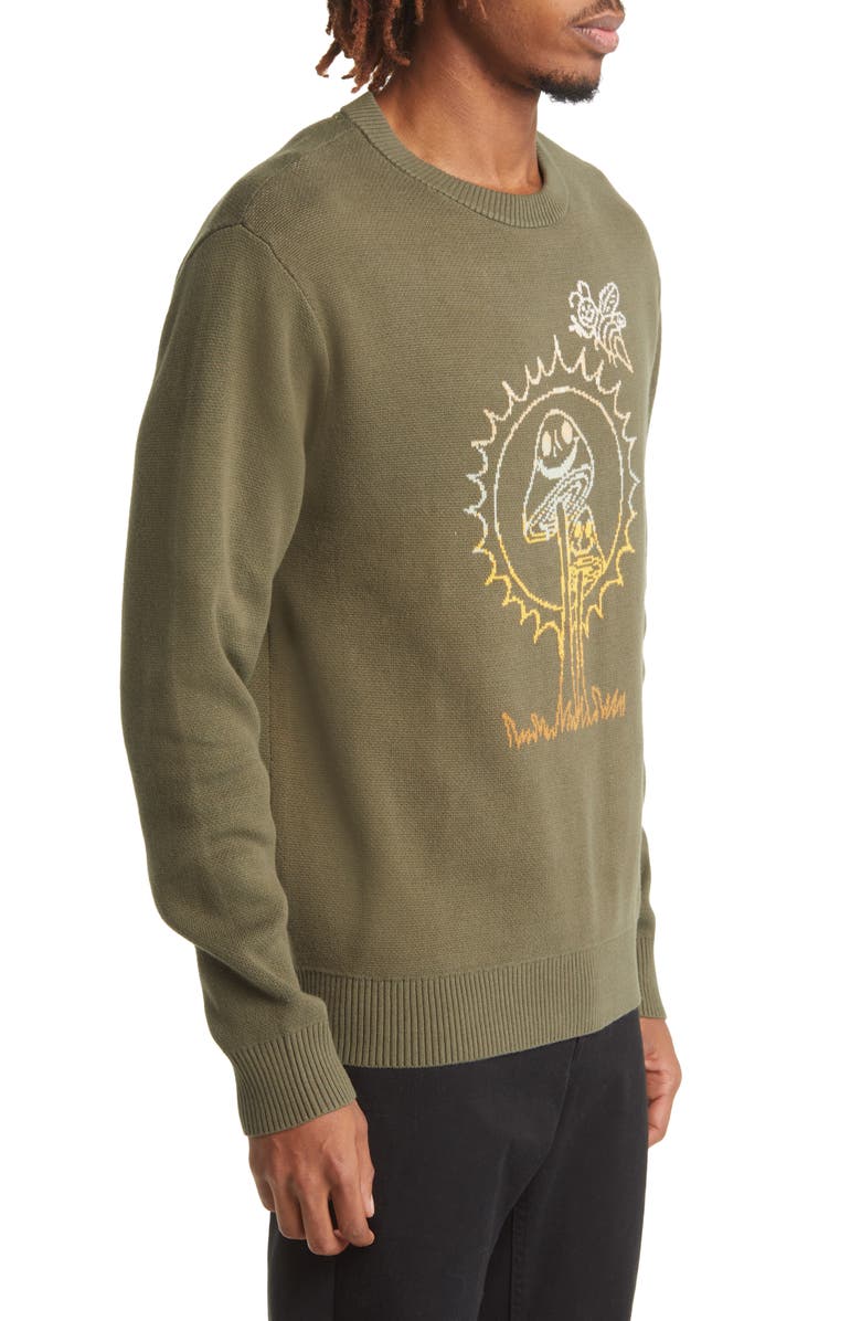 Vans Plant Harmony Cotton Graphic Crewneck Sweater, Alternate, color,