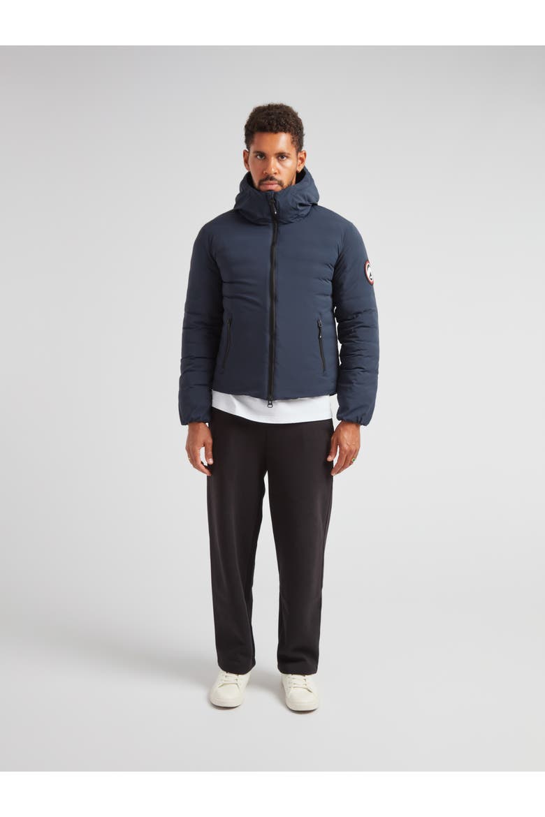 Cosmos Long Sleeve Hooded Jacket, Alternate, color, NAVY