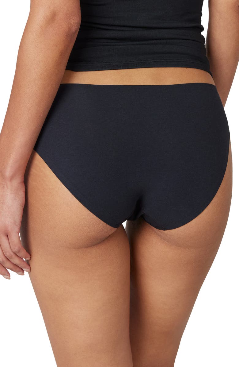 SPANX<sup>®</sup> Fit-to-You Stretch Pima Cotton Bikini, Alternate, color,