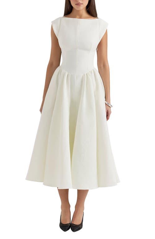 HOUSE OF CB HOUSE OF CB DEBUTANTE BACKLESS MIDI DRESS