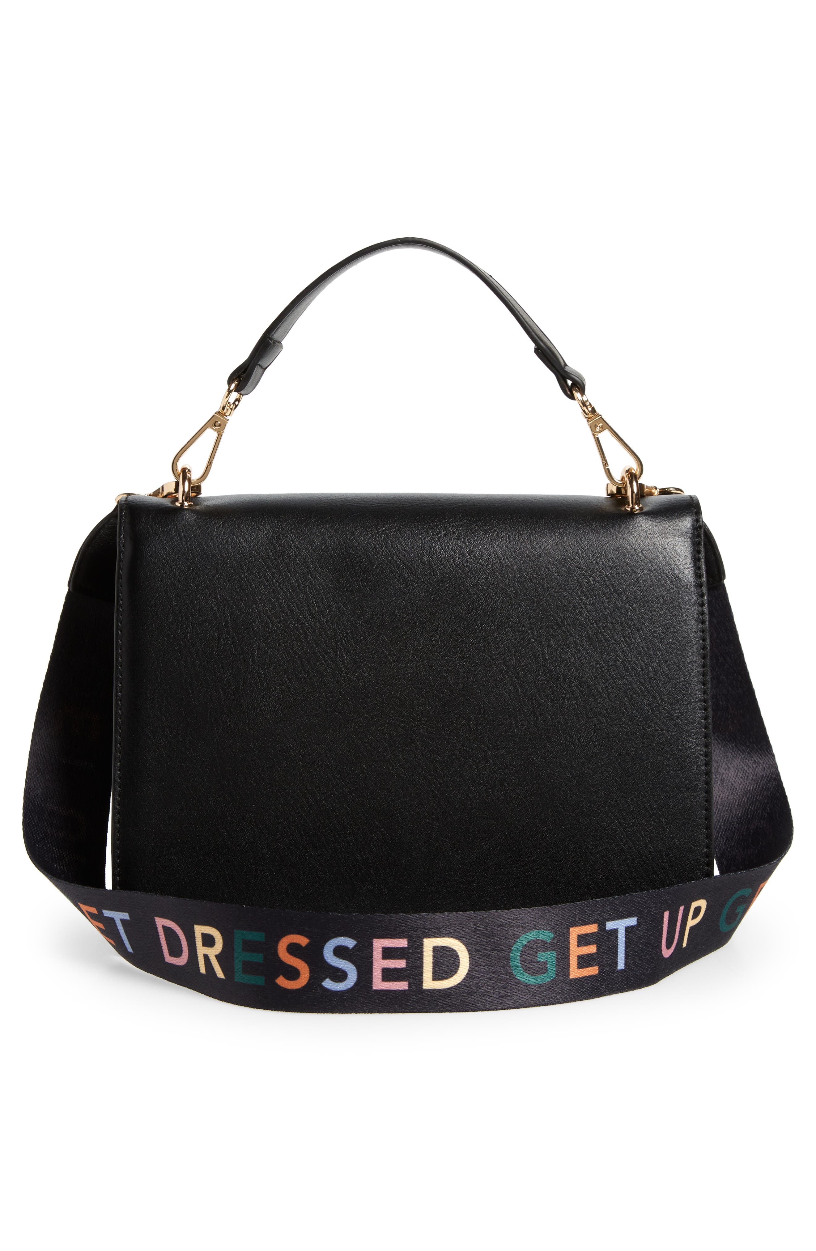 Mali + Lili Caroline Vegan Leather Crossbody Bag, Alternate, color, 