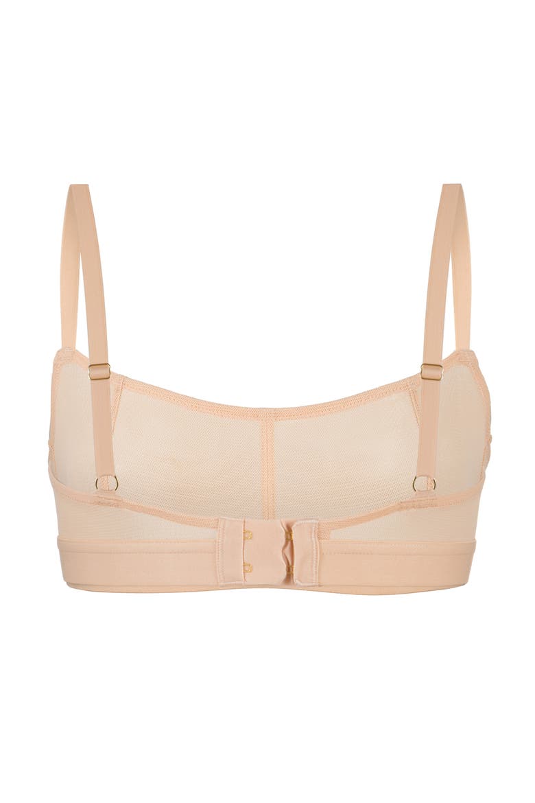 The Straight Up Bralette, Alternate, color, TOASTED ALMOND