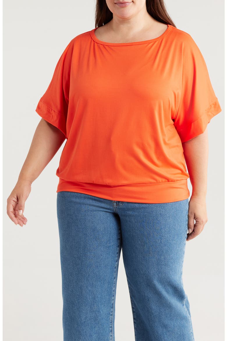 Loose Fit T-Shirt, Main, color, CARROT