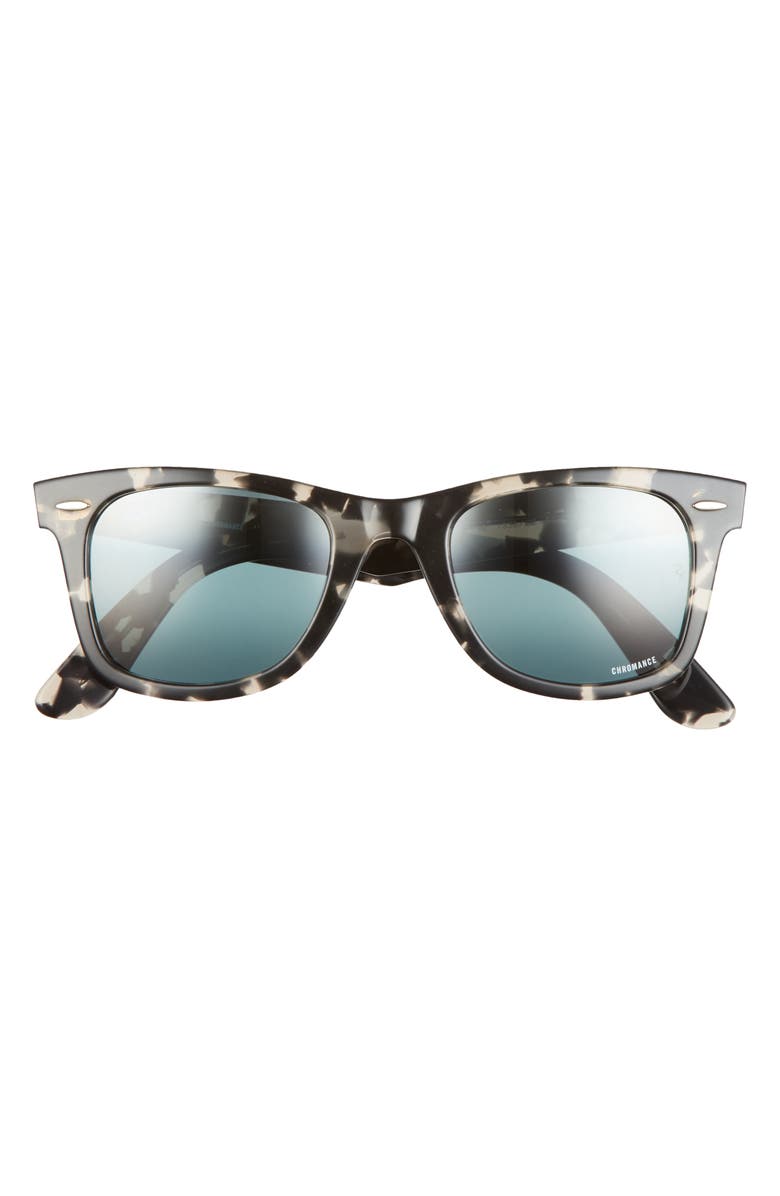 Ray-Ban 50mm Polarized Square Sunglasses, Main, color, 