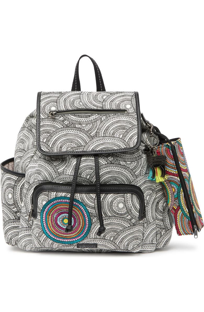 Sakroots Artist Circle Backpack, Main, color,