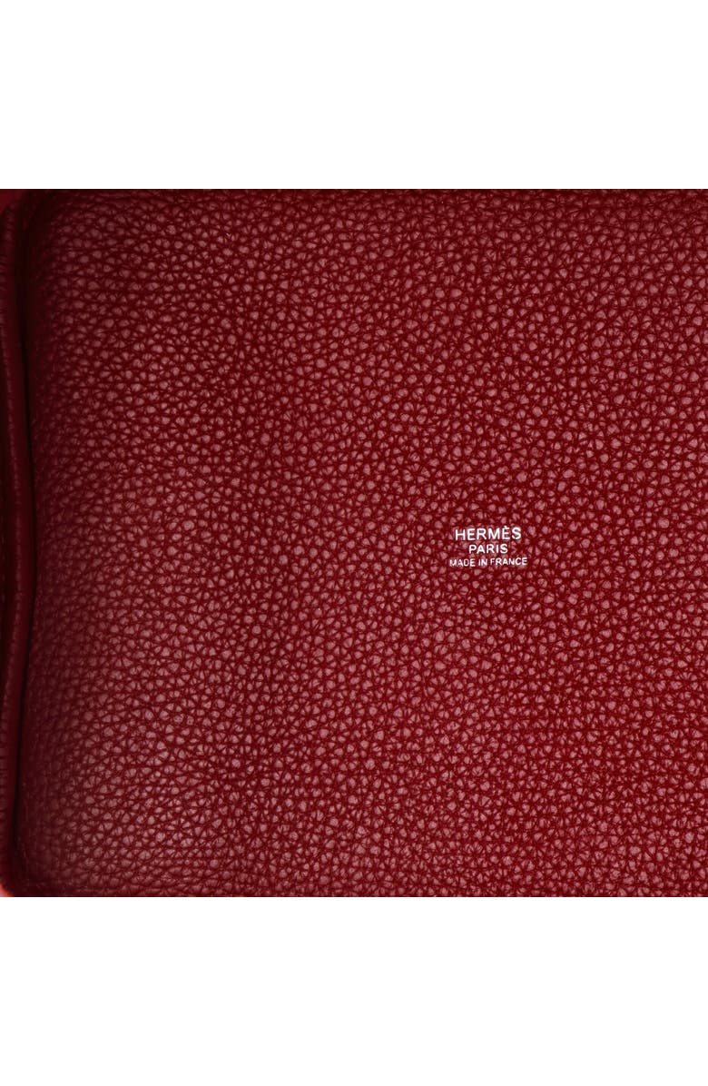 Pre-Owned Hermes Picotin Lock Bag Clemence MM, Alternate, color, Rouge Grenat