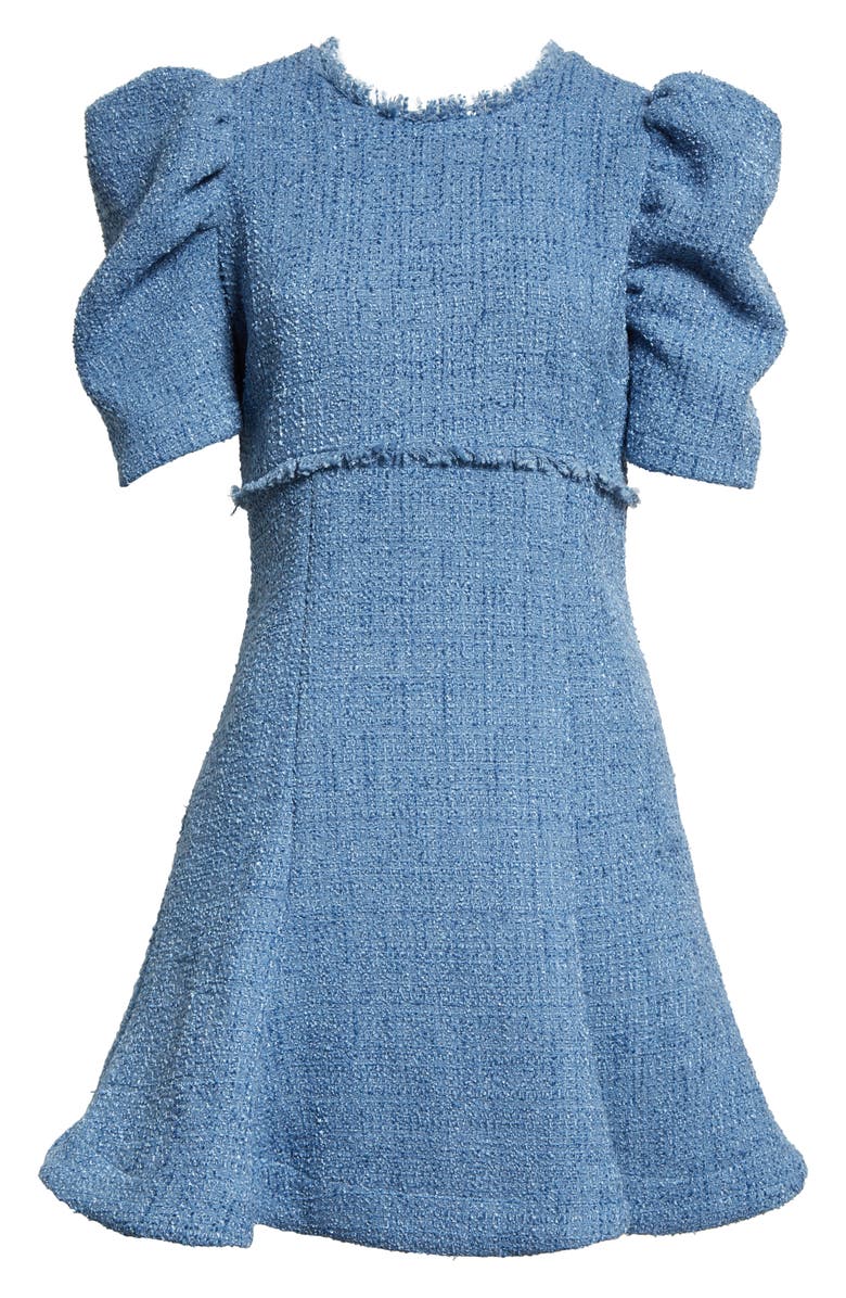 LIKELY Alia Puff Sleeve Tweed Dress, Alternate, color, 