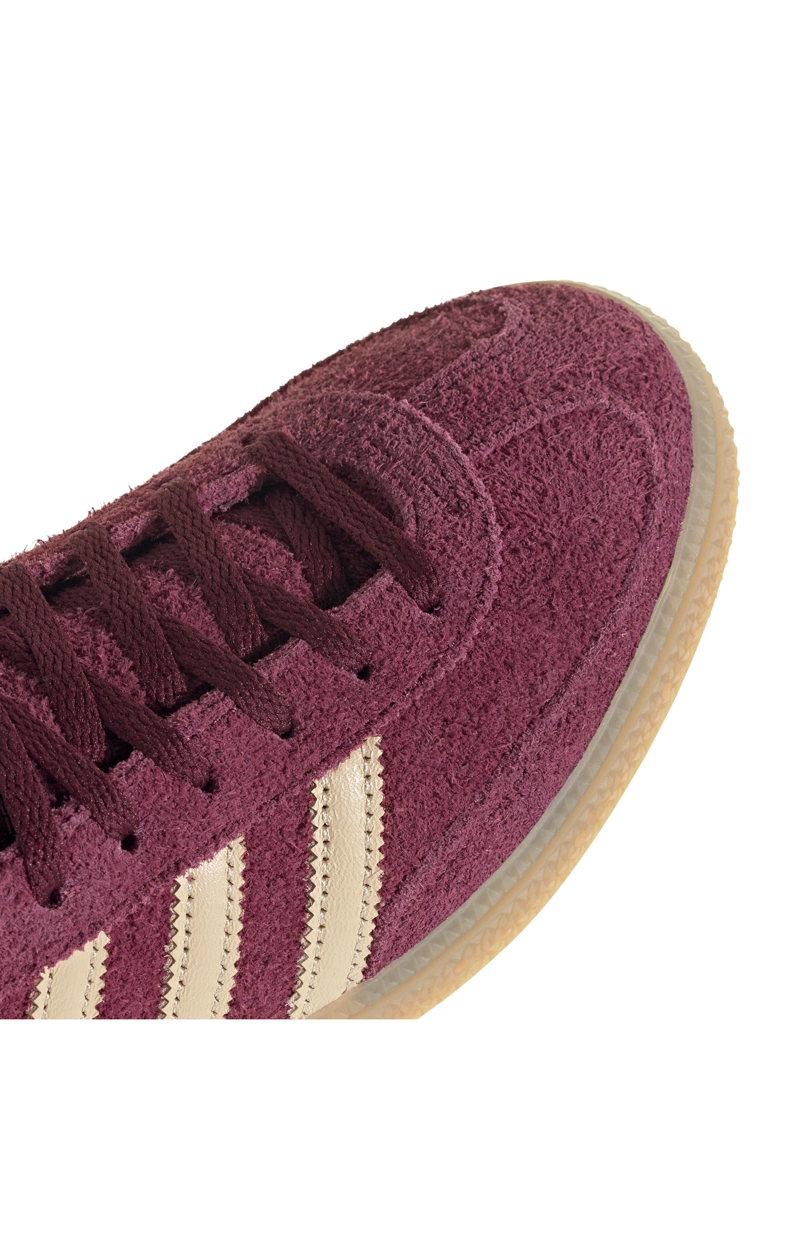 adidas Handball Spezial Sneaker, Alternate, color, Maroon/ Vanilla/ Gold