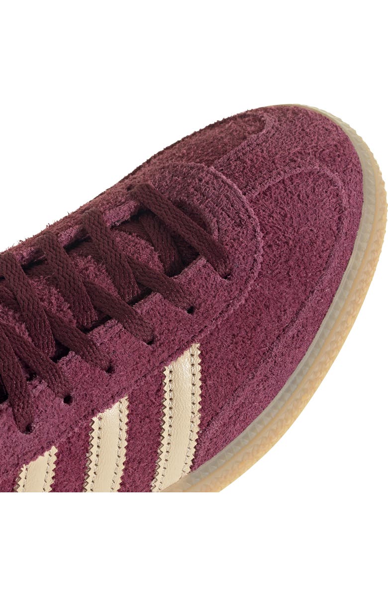 adidas Handball Spezial Sneaker, Alternate, color, Maroon/ Vanilla/ Gold