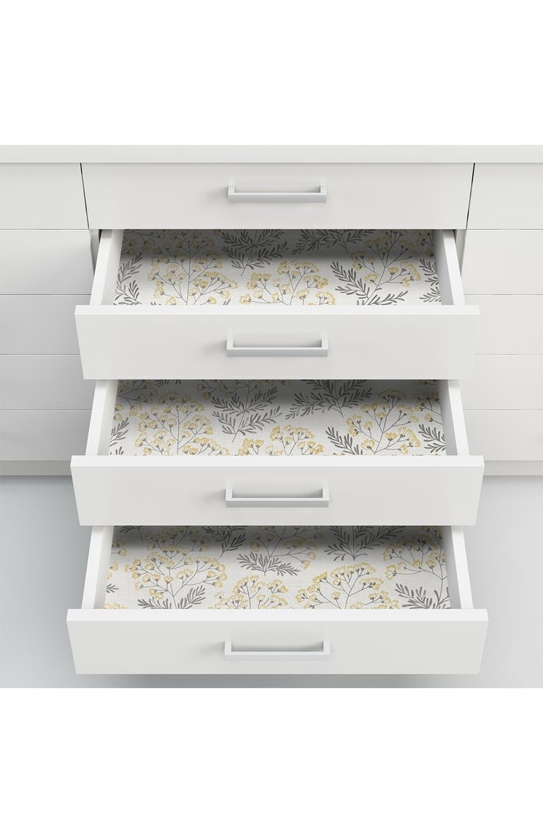 Wallpops Yellow Wethersfield Peel & Stick Wallpaper, Alternate, color, Yellow