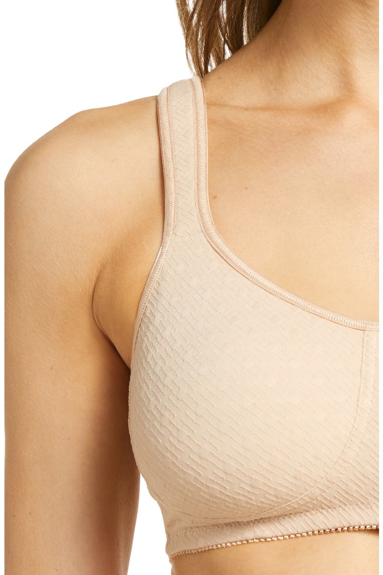 Tiana Wireless Pocketed Bra, Alternate, color, NUDE