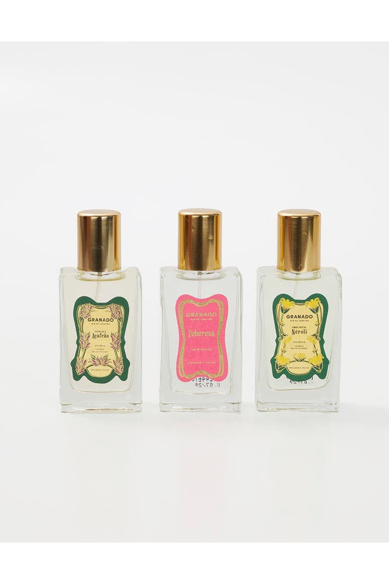 Perfumery Trio - Tuberosa, Limão Taiti & Néroli, Baunilha & Açafrão, Alternate, color, Clear