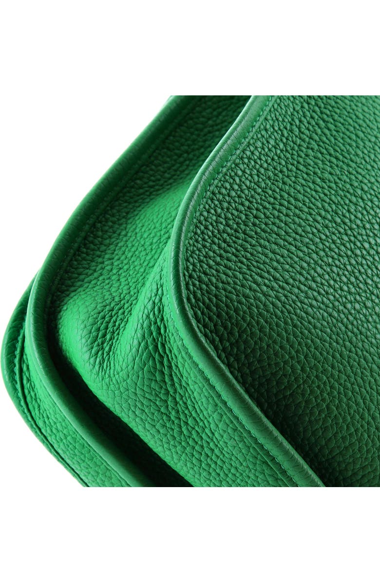 Pre-Owned Hermes Evelyne Bag Gen III Clemence GM, Alternate, color, Green