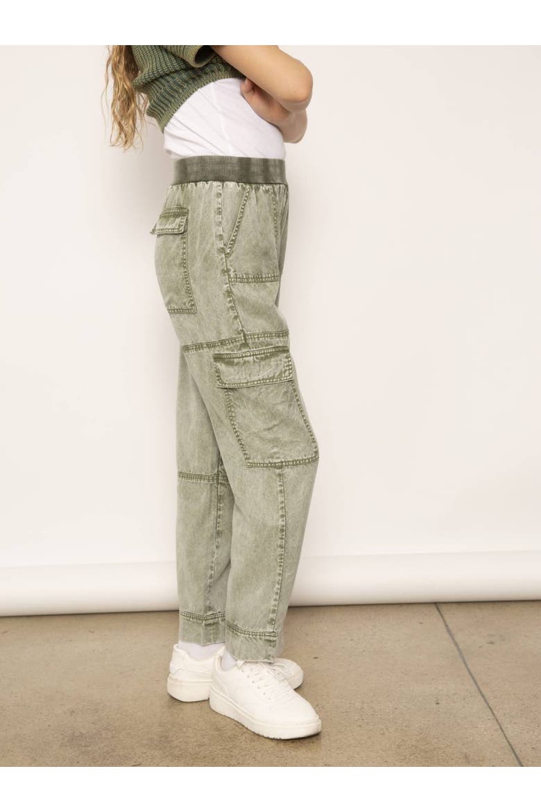 Beck Tencel Cargo Trouser, Alternate, color, OLIVE