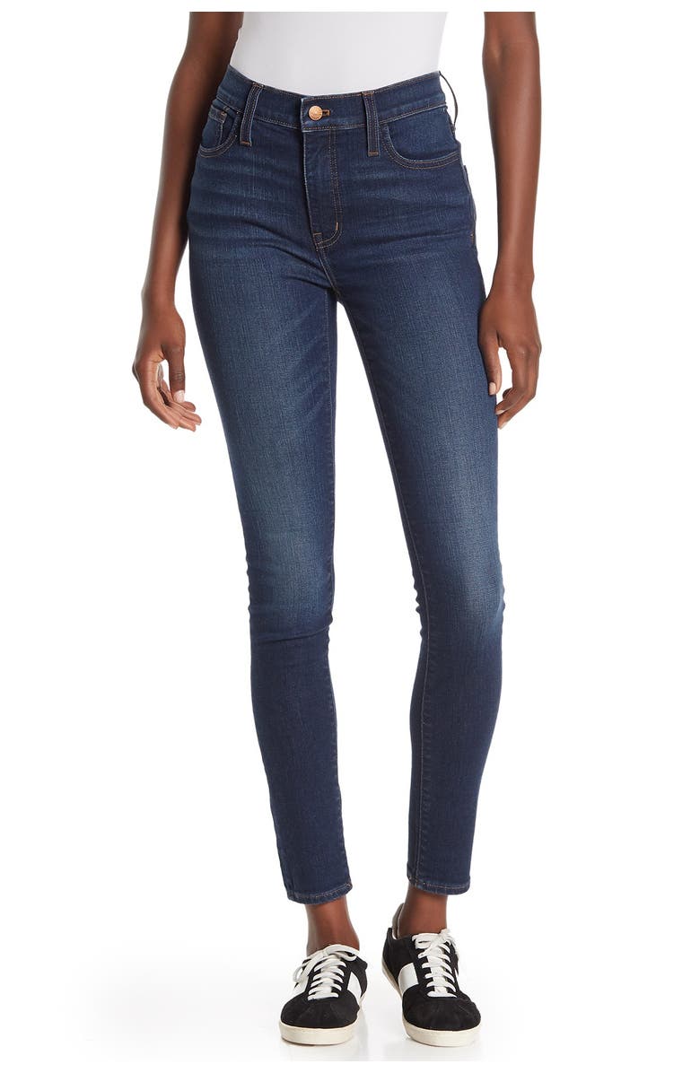 Madewell Magic Pocket 9" Mid-Rise Skinny Jeans, Alternate, color,