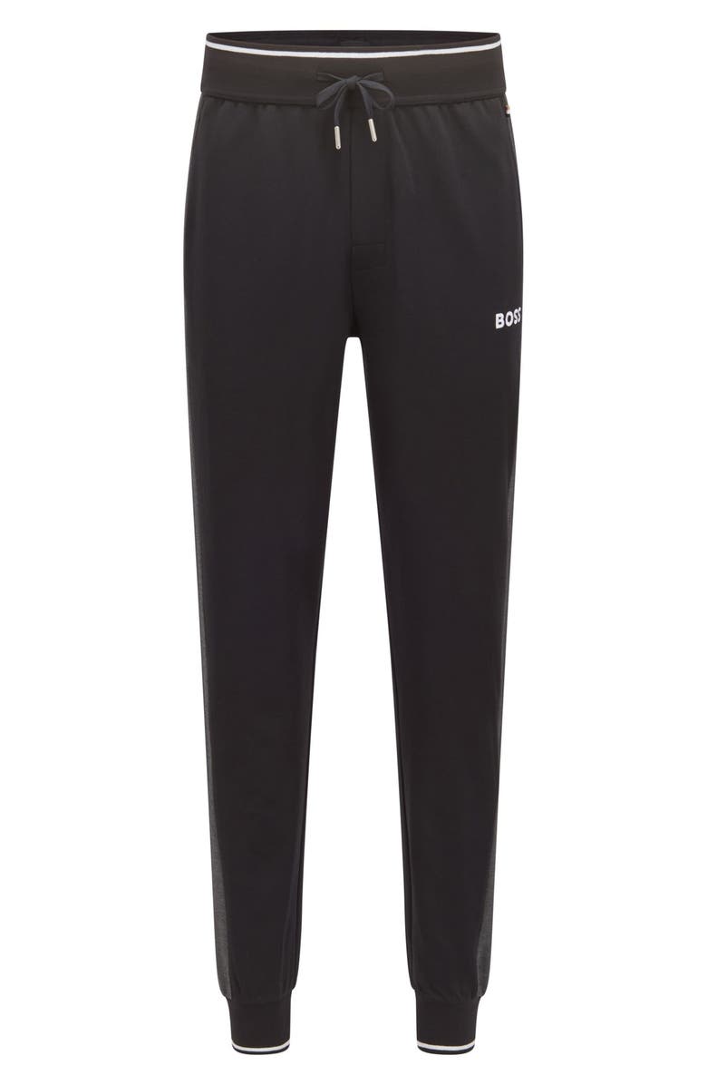 BOSS Men's Tracksuit Piqué Lounge Pants, Main, color,
