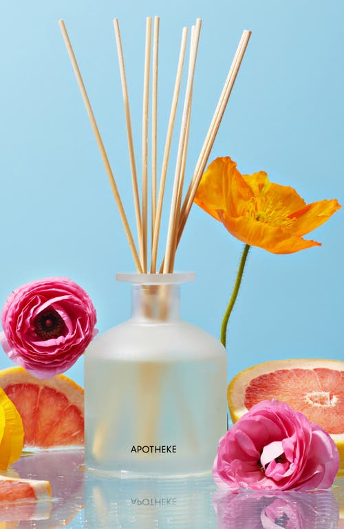 Apotheke Grapefruit Blossom Reed Diffuser In Transparent