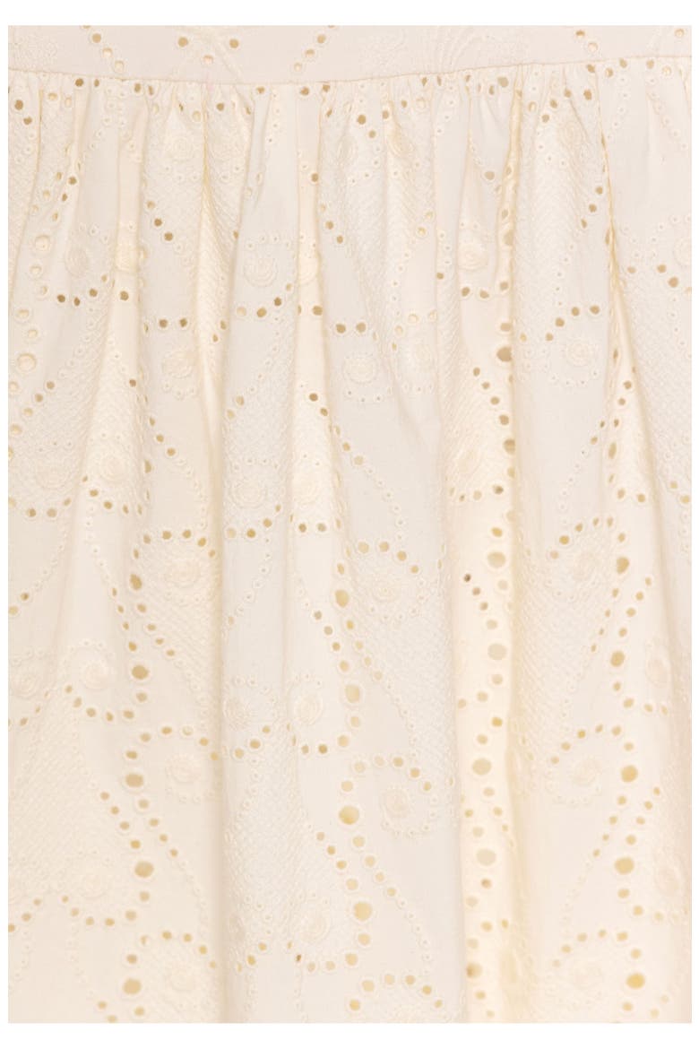Abeja Playa Maxi Cotton Dress, Alternate, color, Ivory
