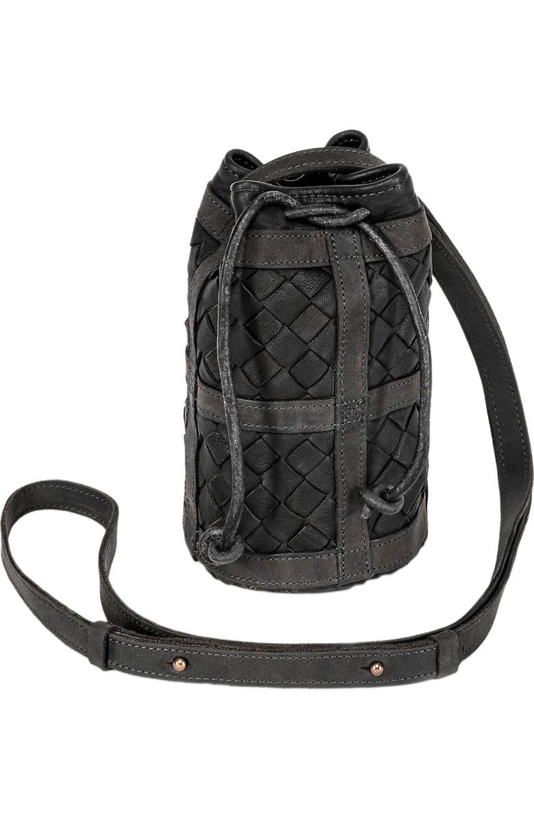 Deux Mains Mini Essential Bucket Bag, Alternate, color, Black