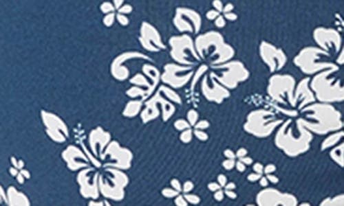 Roxy Hibiscus Haven Knot Bikini Top In Mood Indigo