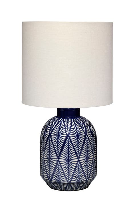 Highland Ceramic Table Lamp with Linen Shade