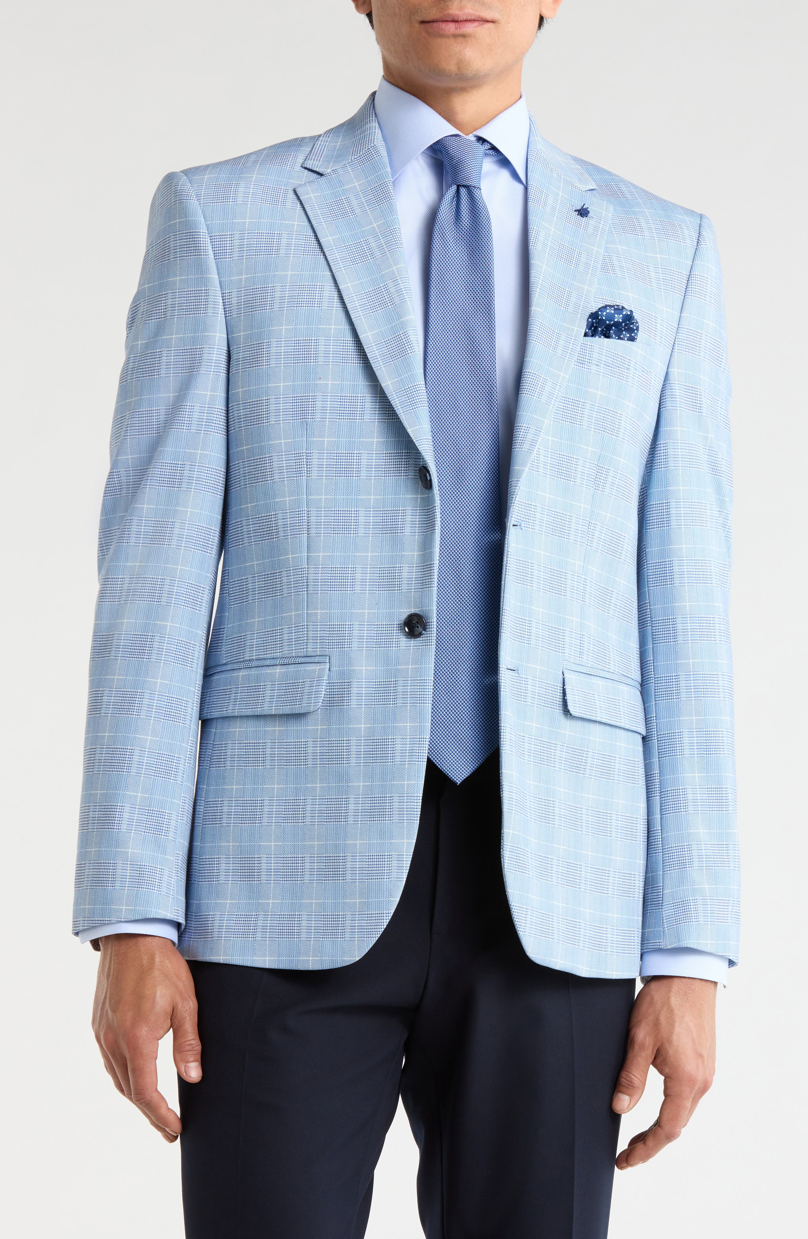 SOUL OF LONDON Plaid Blazer