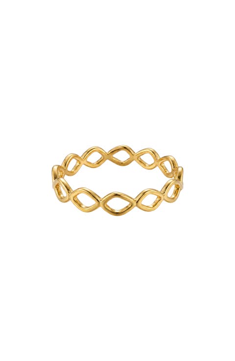 The Crossed Band Ring