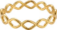 ARGENTO VIVO The Crossed Band Ring