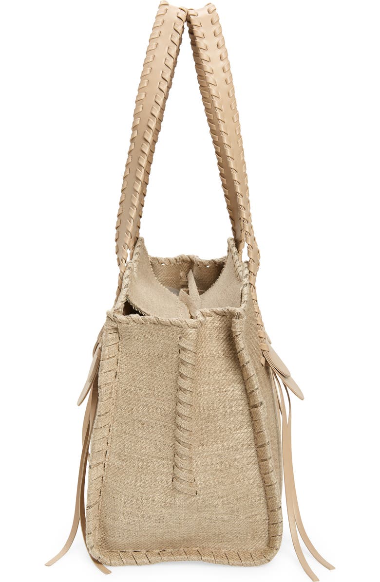 Chloé Medium Mony Denim Tote, Alternate, color,