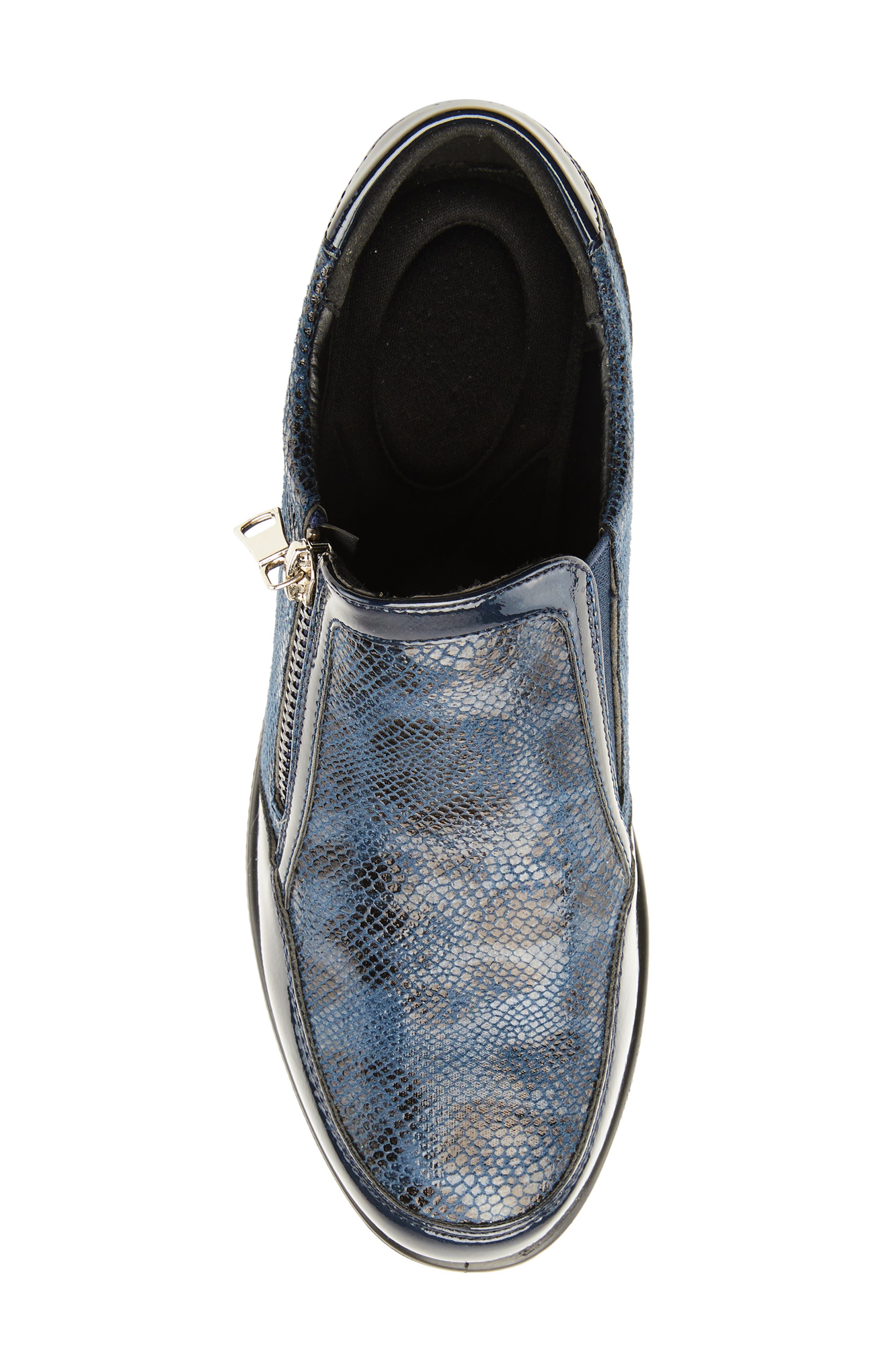 Flexus by Spring Step Concha Wedge Sneaker, Alternate, color, 