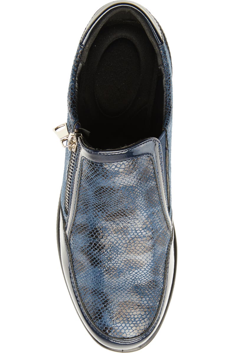 Flexus by Spring Step Concha Wedge Sneaker, Alternate, color,