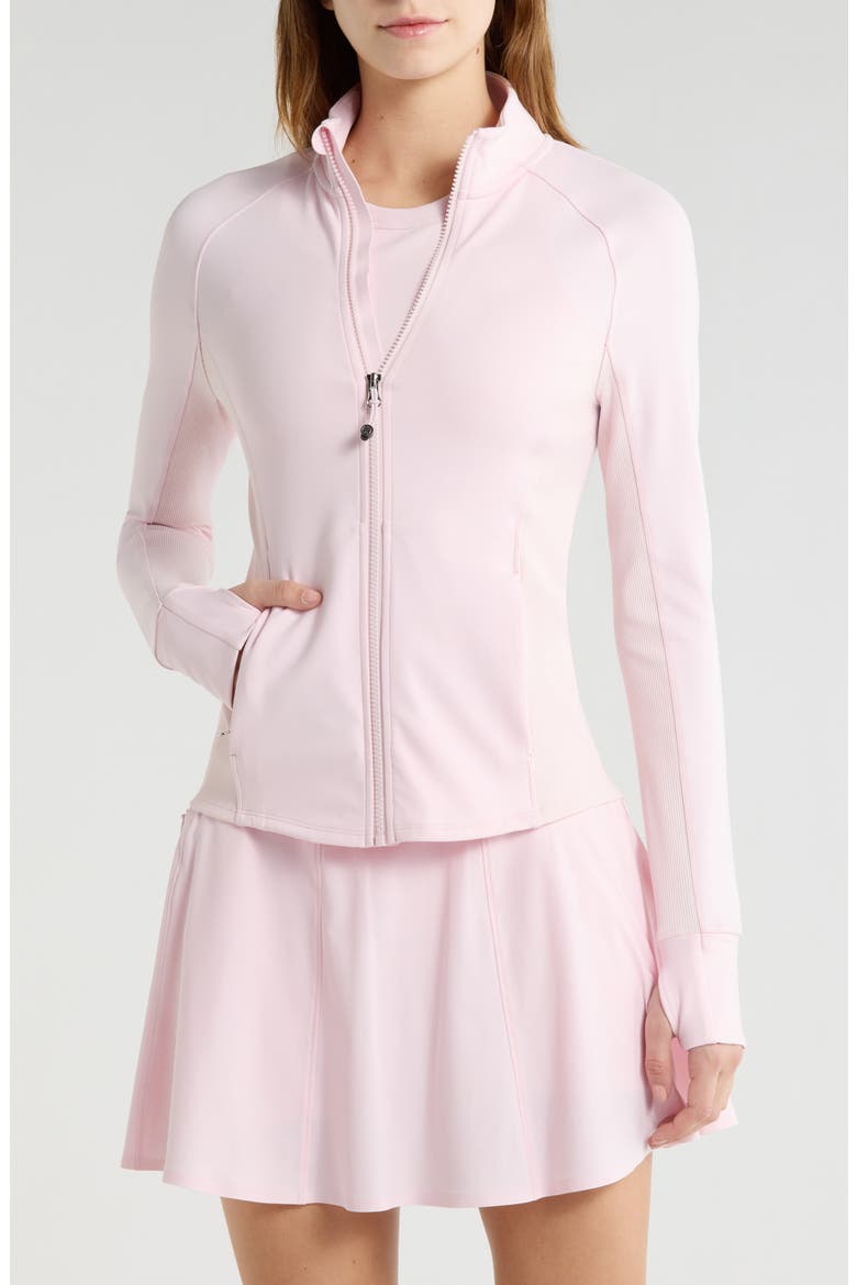 Soleil Full Zip Jacket, Main, color, BLOOM