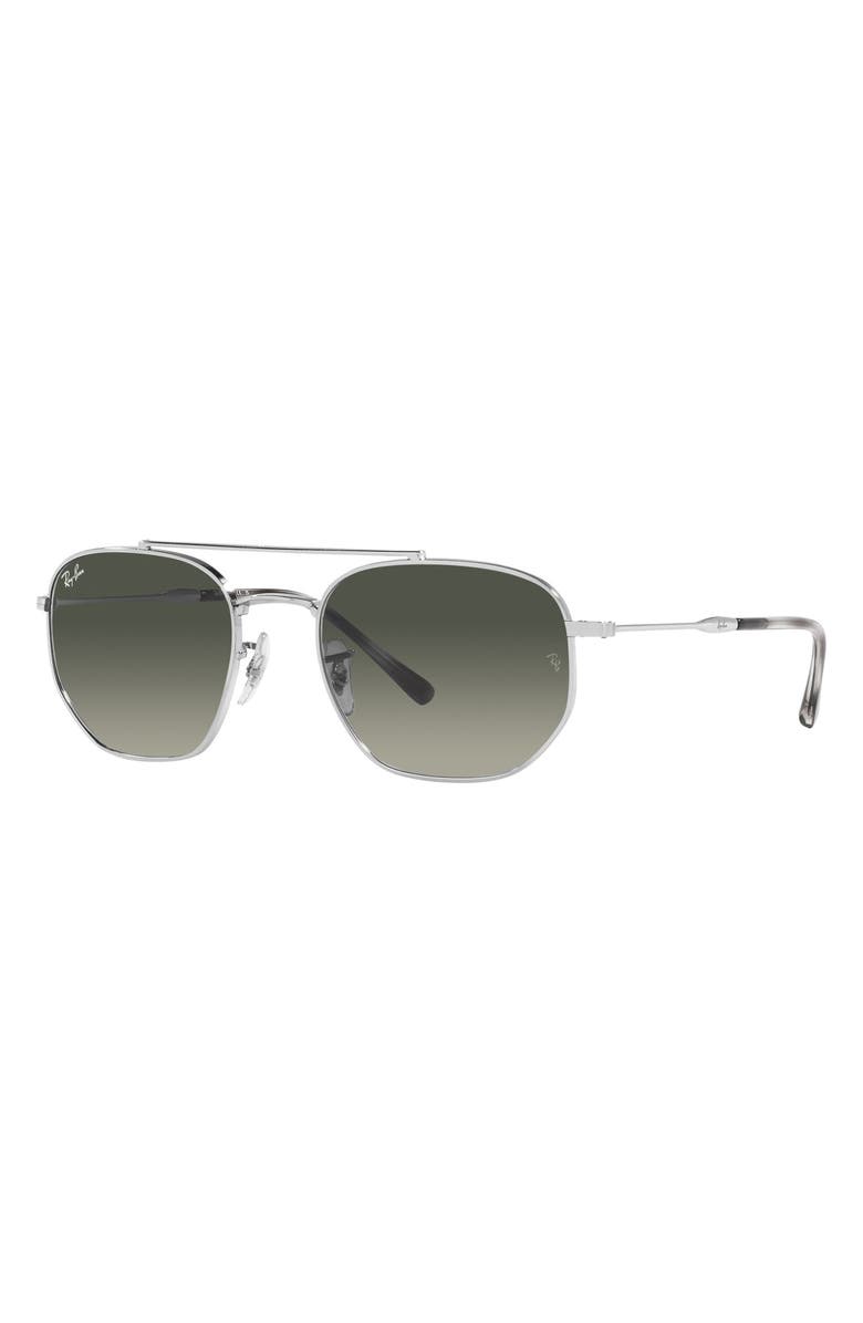 Ray-Ban 54mm Gradient Irregular Sunglasses, Alternate, color, 
