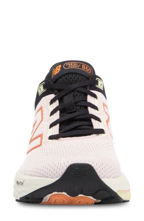 New Balance Fresh Foam X 860 V14 Running Shoe In Pink Granite/copper