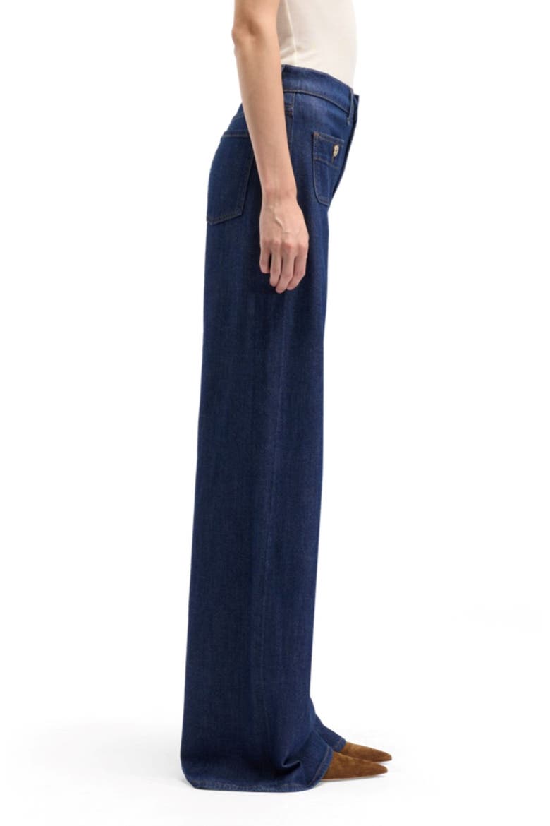 Lotta Tailorless High Waist Wide Leg Jeans, Alternate, color, HALONA