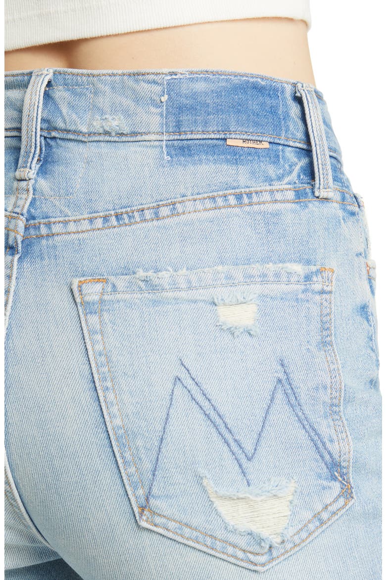 Rider Skimp High Waist Straight Leg Jeans, Alternate, color, THE CONFESSION